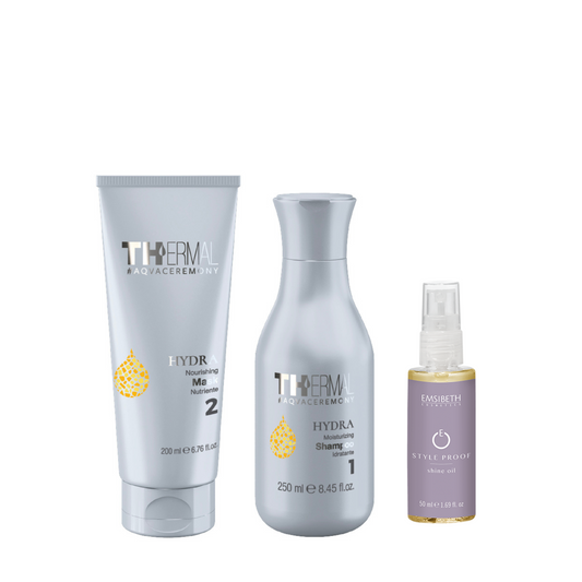 THERMAL HYDRA SET - Für trockenes und strohiges Haar